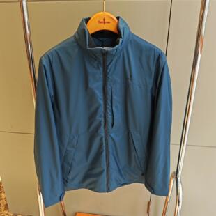 比音勒芬专柜正品男装秋冬装薄棉服外套立领防风商务364231103