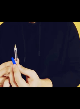 魔术教学 2024超强笔帽幻术Cybercup by Sultan Orazaly 视觉化