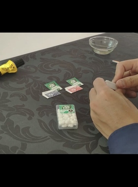 魔术教学 2024口香糖闪现签名的牌Trapped by Erick Whit超值中文