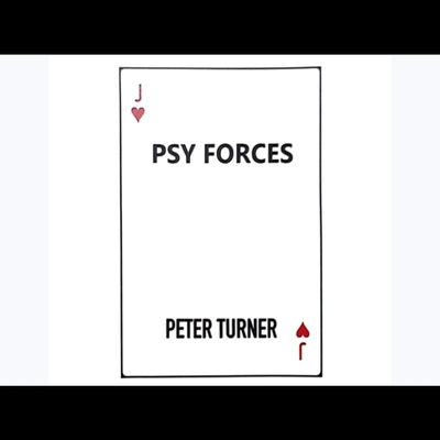 魔术教学 2025超强心灵强选中文讲义 by peter turner 大师班内容