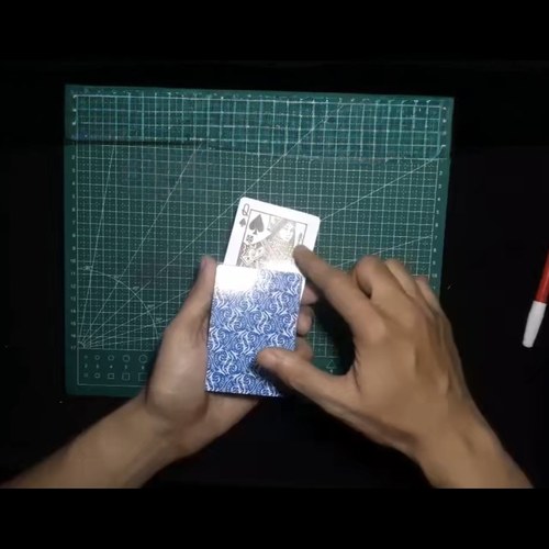 魔术教学 2024新式变牌Klick Changes by Zoens 震撼视觉化 弹射