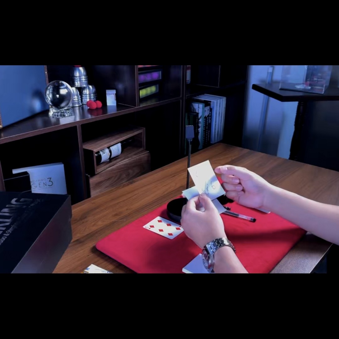 魔术教学 2025心灵纸牌Inkling by Stephen Chan & Bond Lee超值