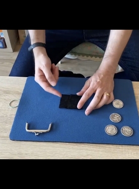 魔术教学 2025中文硬币钱包框流程Deconstructing a Purse 超值版