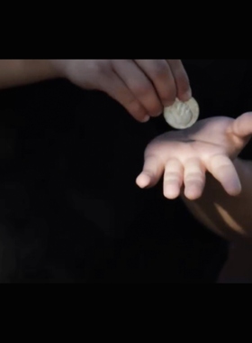 魔术教学 2024硬币穿手The Hallow 超燃 超强 酷炫 手法 超值版