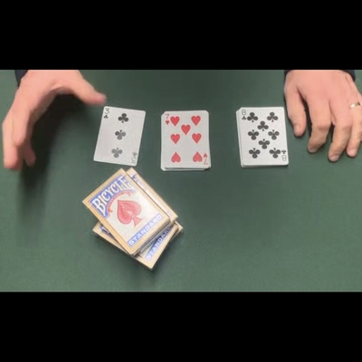 魔术教学 2025JAACAAN Effect 三部纸牌玩法 技巧流程讲解 超值版