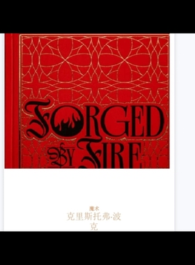 魔术教学 2025中文讲义重磅近景纸牌Forged By Fire 震撼手法超值