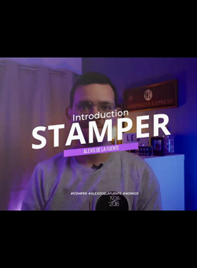 魔术教学 2024纸牌流程Stamper by Alexis De La Fuente 新手法