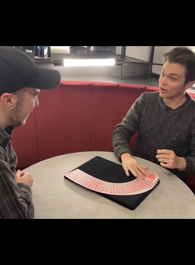 魔术教学 2024实用纸牌流程The Buttefly Effect超强互动中文超值