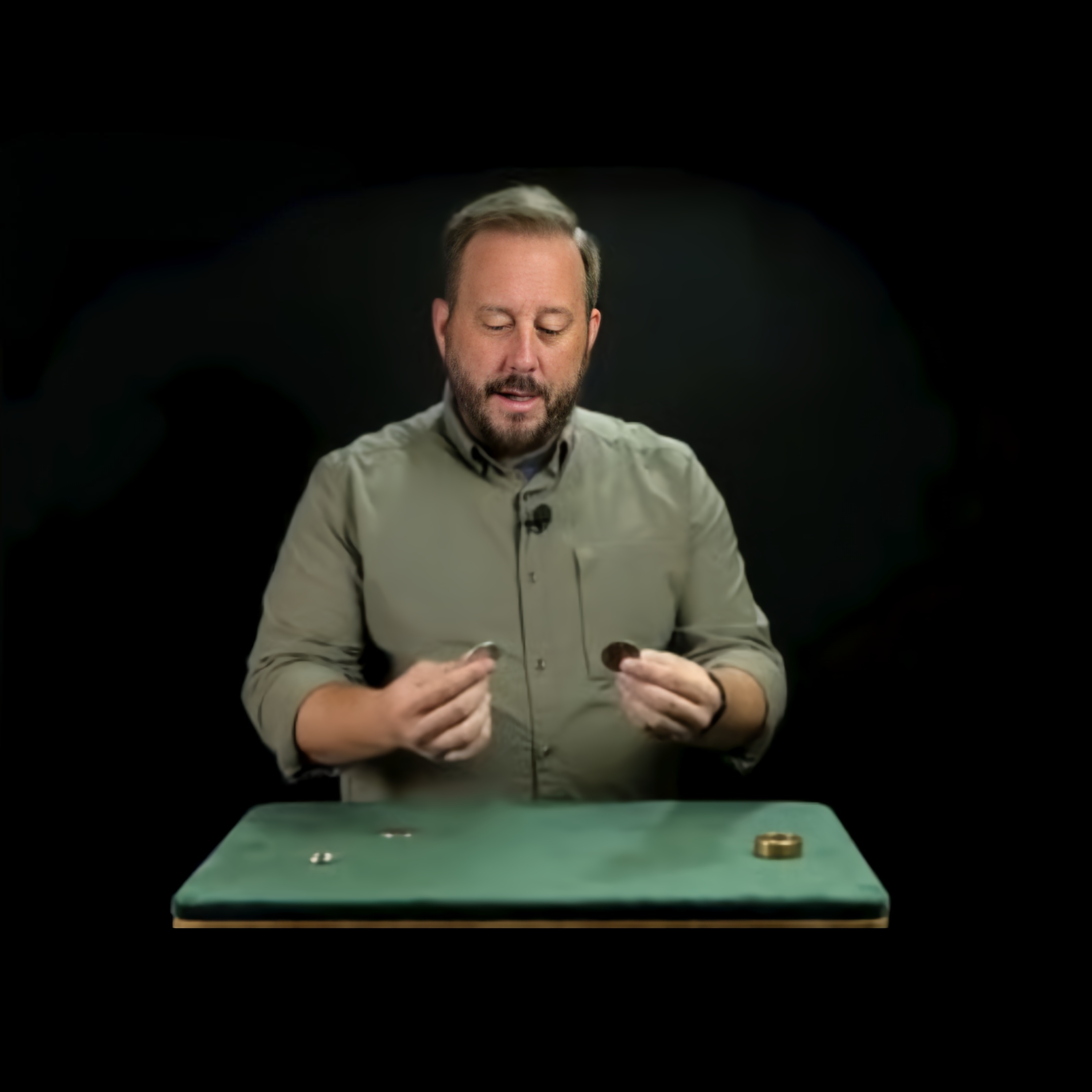 魔术教学 2025硬币中文干货The Concealed Carry  大师讲解 超值