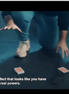 魔术教学 全新幽灵牌效果Leviosa by Joao Miranda震撼 中文 超值