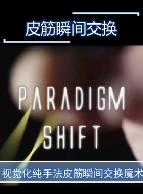 视觉化纯手法皮筋交换Paradigm Joe Rindfleisch超值网红魔术教学