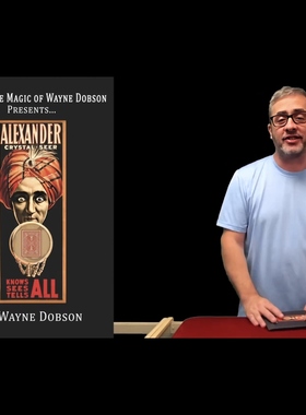 魔术教学 2024三重巧合The Crystal Seer by Wayne  超燃超值中文