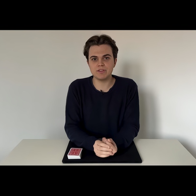 魔术教学 2024纸牌流程Triple Prediction by Giacom花式手法超值