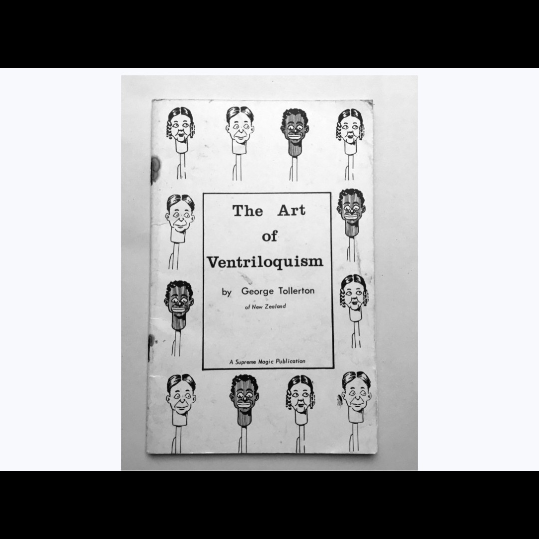 魔术教学 2025中文讲义《腹语艺术》The Art 独特 新奇 震撼 超值