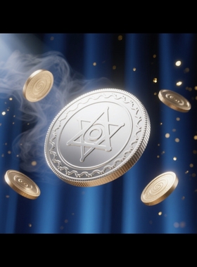 魔术教学 2025顶尖大咖硬币手法Morgans Threesome魔幻视觉化超值