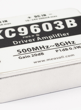 实验用驱动放大器 增益模块 中功率 KC9603B 100MHz-8GHz 0.3W