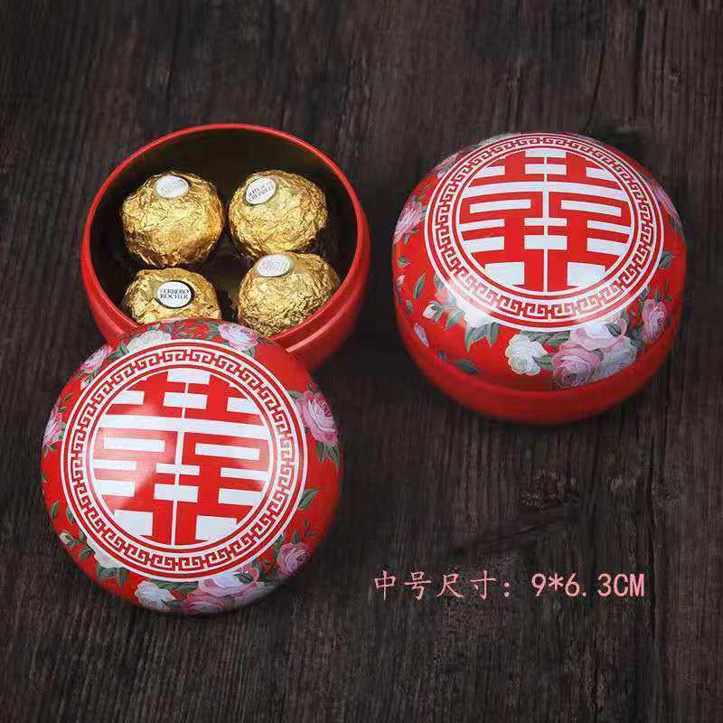 可爱喜糖面包盒伴手礼喜糖空糖盒便捷婚礼铁盒包装空糖盒