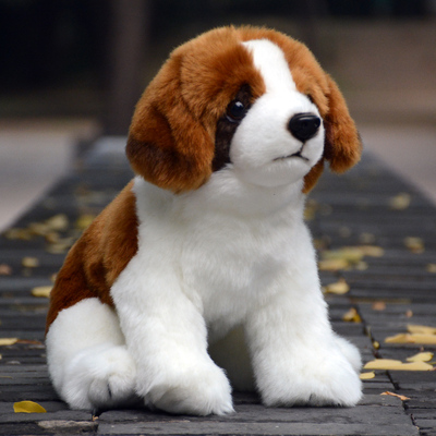 其他圣伯纳犬公仔PP棉仿真