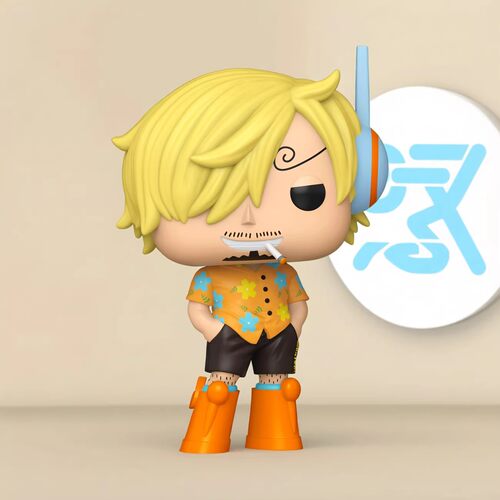 Funko POP海贼王弹头岛One Piece路飞山治罗宾布鲁克索隆雷利手办