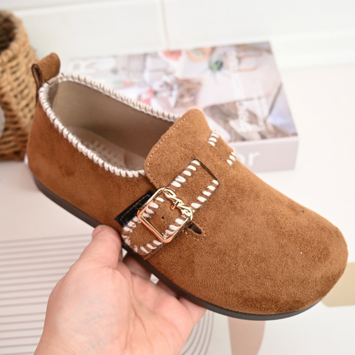 2026新款春季老北京全包勃肯鞋软底妈妈宽松复古通勤一脚蹬女单鞋,女鞋,勃肯鞋/软木鞋,淘宝优惠券,粉丝福利购,淘宝优惠卷