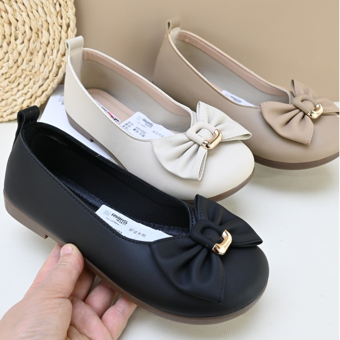 26春秋新款老北京豆豆鞋蛋卷鞋浅口蝴蝶结时尚百搭软面软底女单鞋,女鞋,乐福鞋（豆豆鞋）,淘宝优惠券,粉丝福利购,淘宝优惠卷