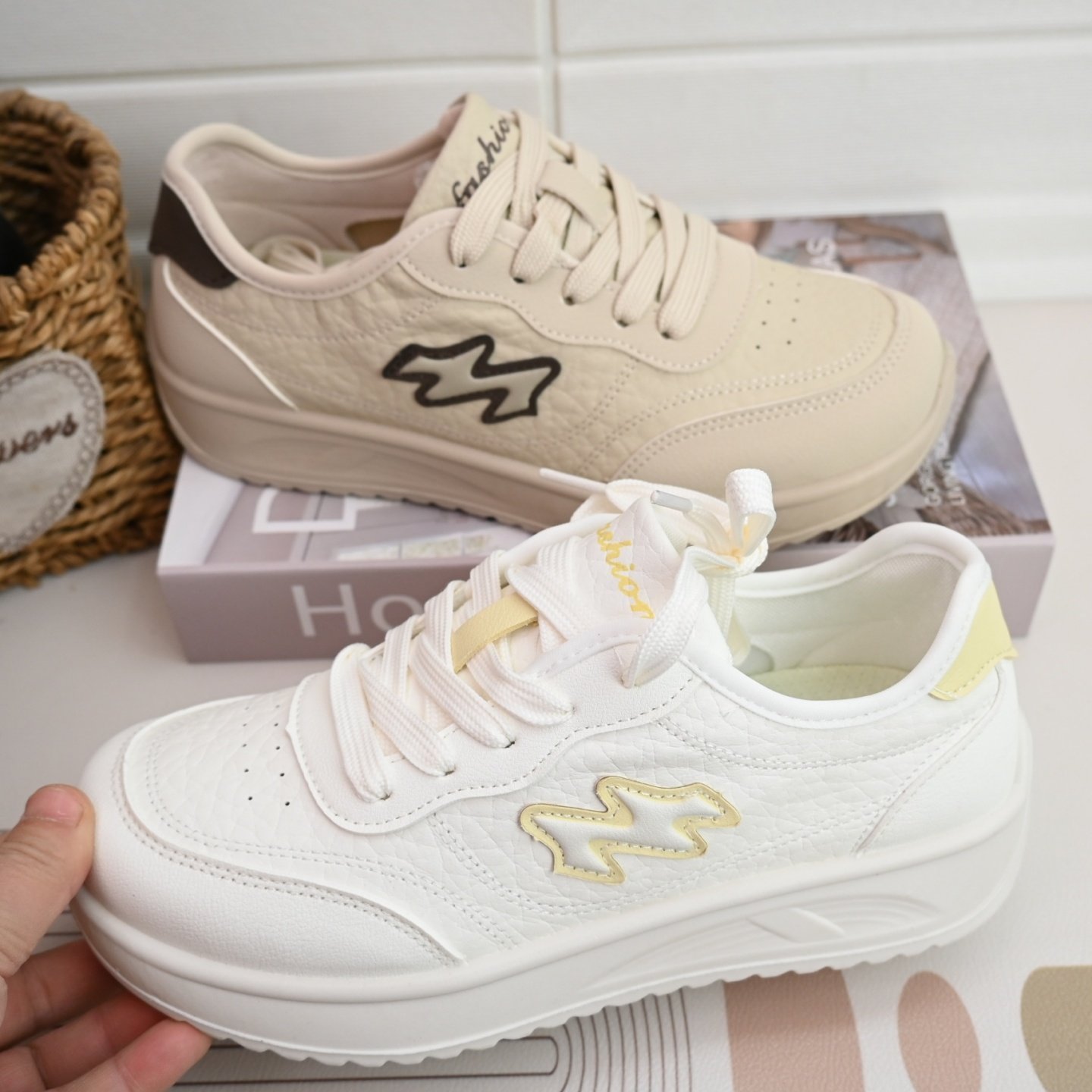 26春秋老北京软底软面宽松舒适休闲鞋厚底面包运动鞋百搭小白鞋女,女鞋,时尚休闲鞋,淘宝优惠券,粉丝福利购,淘宝优惠卷