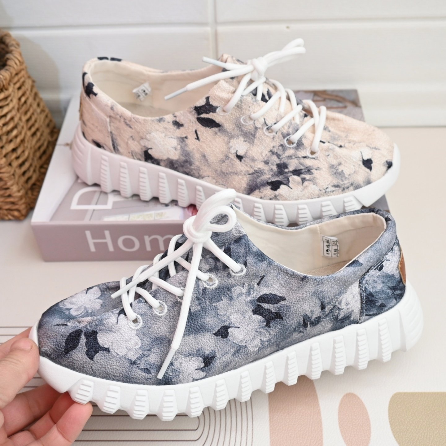 26春季新款老北京复古时尚网纱小花鞋平底百搭超轻软底透气女单鞋,女鞋,传统布鞋,淘宝优惠券,粉丝福利购,淘宝优惠卷