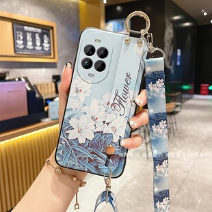 适用华为nova14活力版手机壳TYR-AL00保护套Pro腕带支架Ultra斜挎背带硅胶软壳全包防摔挂绳挂脖女款5G国风男