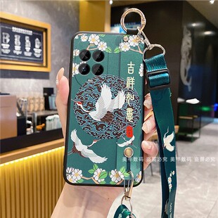 适用华为nova14活力版手机壳TYR-AL00保护套Pro腕带支架Ultra斜挎背带硅胶软壳全包防摔挂绳挂脖女款5G国风男