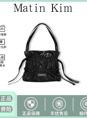 【现货】韩国matin kim抽褶设计飘带matinkim水桶包托特包腋下包
