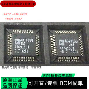 AD1819BJST 全新正品 可编程IC芯片 咨询下单