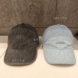 4D5048G 国内代购CK Jeans25秋冬男女潮流老花满印休闲运动棒球帽