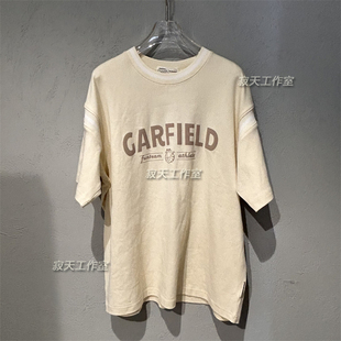 宽松街舞休闲短袖 FGT151A3K 新款 Fun潮牌25年夏季 T恤 国内专柜代购