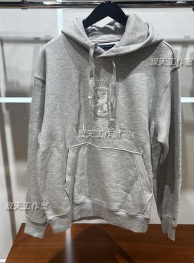 MW40046国内代购Tommy 25秋冬新款男士绣标加绒宽松连帽套头卫衣