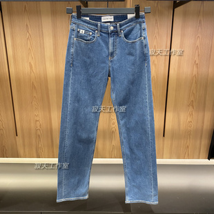 CK Jeans国内代购2024春夏新款男士90s系列复古直筒牛仔裤J326341