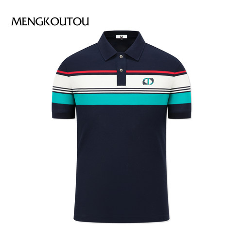 蒙口透百搭新款男士夏季时尚T恤