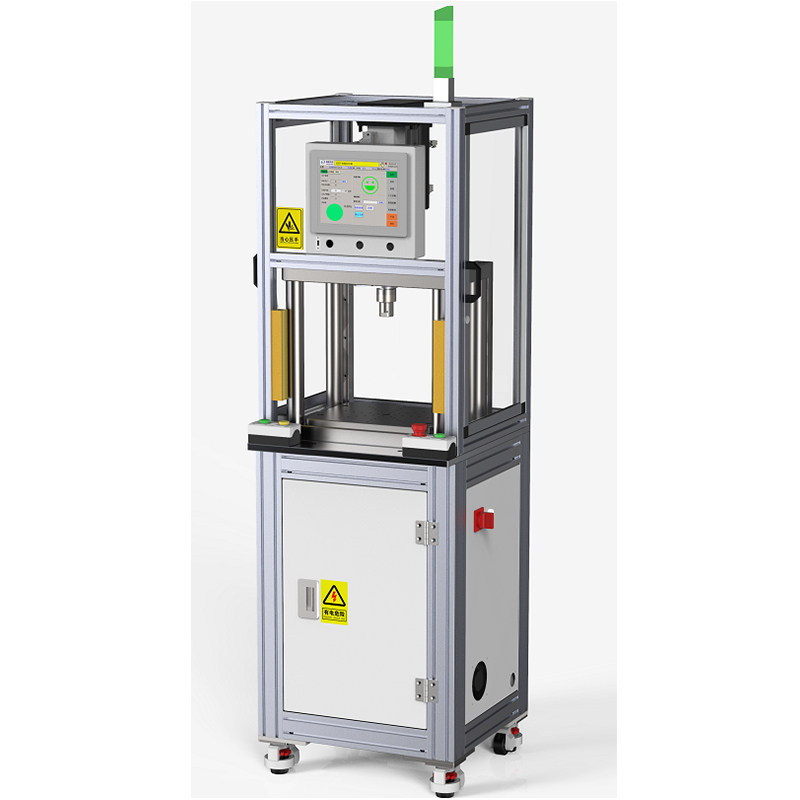 全闭环精密四柱型伺服压力机高智能高精度压装小型0~500kg/1t/2t