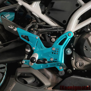 适用于春风250SR升高脚踏250NK增高后移刹车挂挡离合改装配件支架