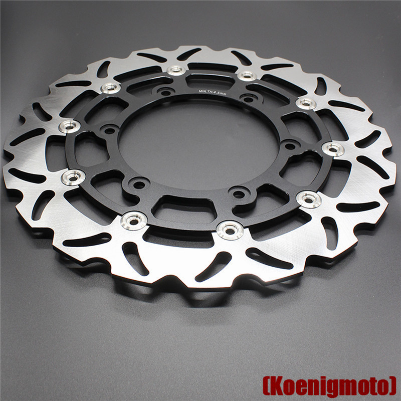 适用于雅马哈R1 摩托车改装前刹车碟片 制动盘前碟片浮动碟片配件