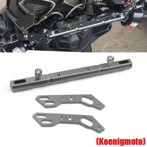 适用于比亚乔维斯帕Vespa300车头扩展支架改装配件手机导航平横杆