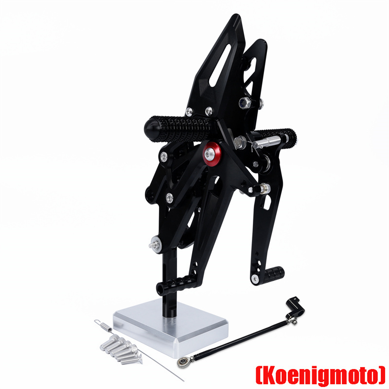 适用赛道雅马哈R3升高脚踏R25后移增高踏板MT03竞技改装总成支架