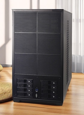 T13双塔式服务器机箱多40/50系列显卡双路主板360水冷位