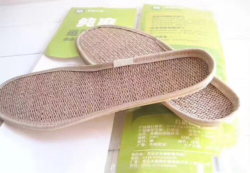 外单品质 亚麻鞋垫吸汗不臭脚四季通用