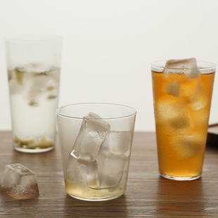 日本进口aderia超薄玻璃水杯夏天喝茶杯日式简约无铅薄壁客厅餐桌