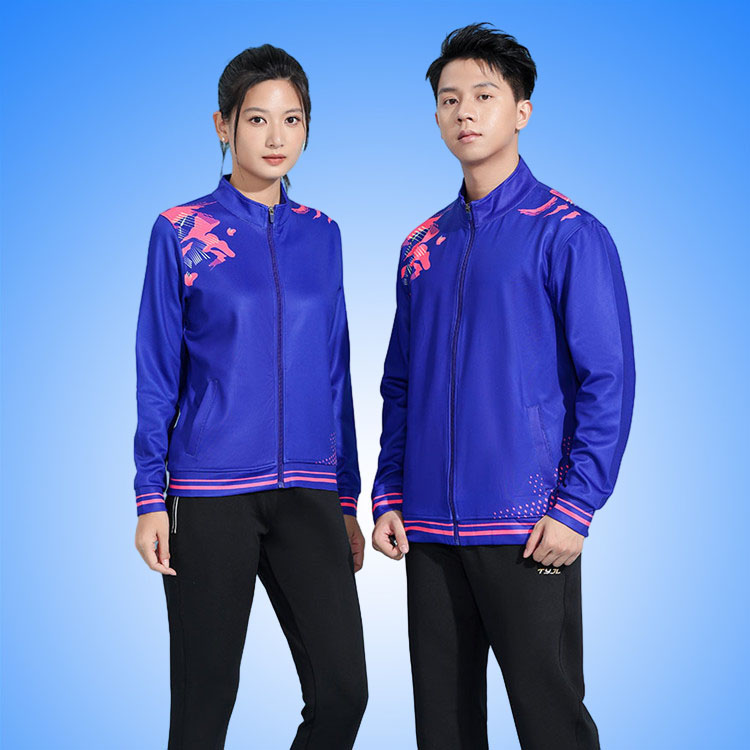 羽毛球服外套装情侣拉链开衫