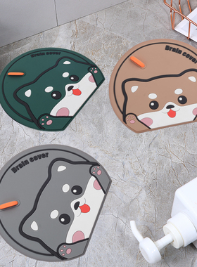 地漏防臭器硅胶垫厕所反味除臭密封盖堵口卫生间下水道防返臭神器