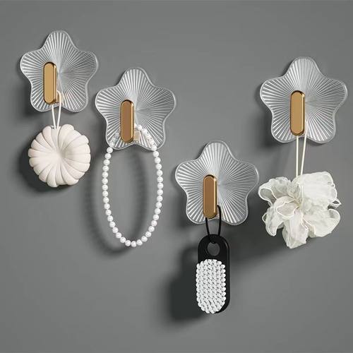 星星强力挂钩贴免打孔置物架