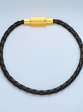 饕餮手链黑皮手绳粗粗细款皮绳