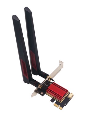 英特尔AX210 PCIE网卡 台式电脑内置WIFI6E无线网卡 蓝牙 二合一