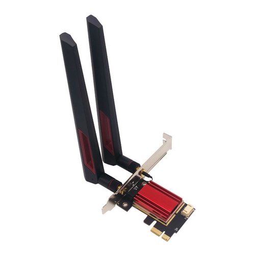 英特尔AX210 PCIE网卡 台式电脑内置WIFI6E无线网卡 蓝牙 二合一